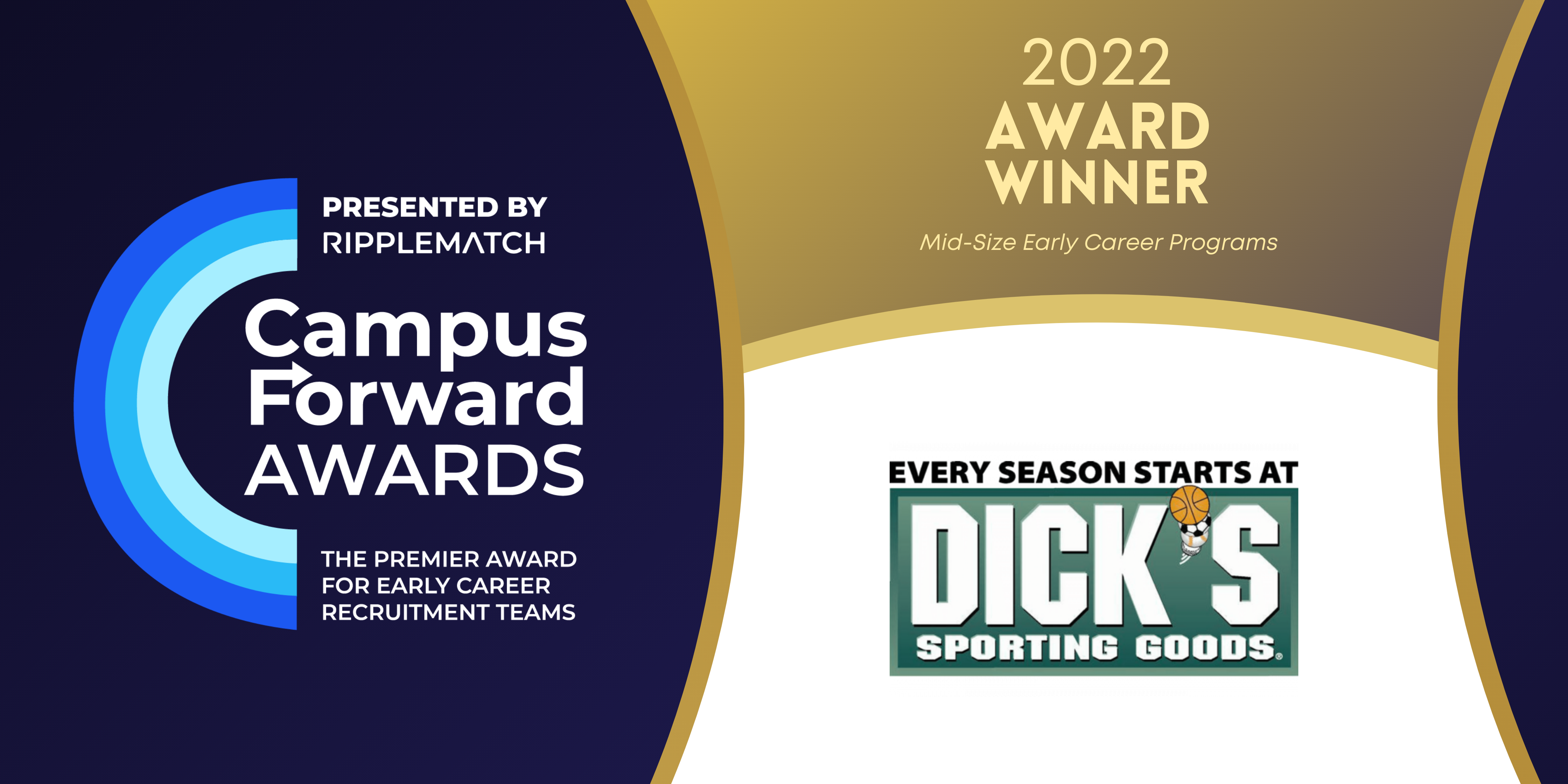 DICK'S Sporting Goods is a Campus Forward Award Winner 2022